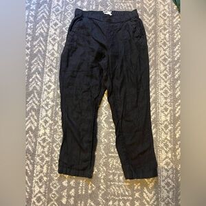 Nicole Miller linen pants with pockets size S (P101)